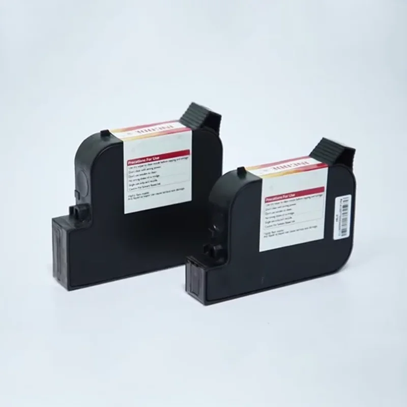 Ink Cartridges Wholesale For 25.4mm Handheld Inkjet Printer Fast Dry Ink Quick-drying Solvent Base Cartridge