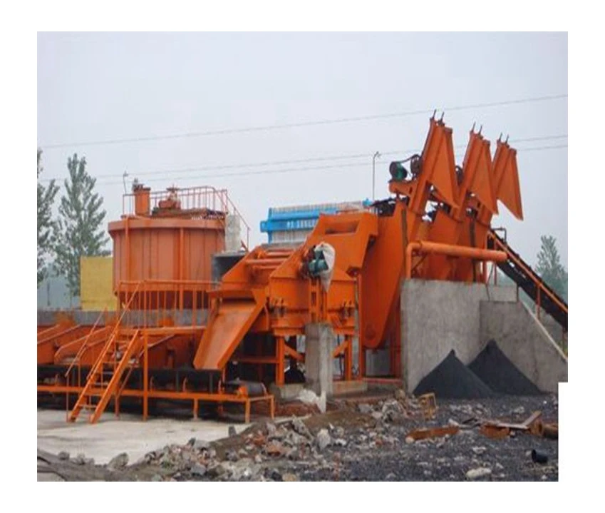 Durable using low price 6 square piston screen side 2 stage bucket coal washing machine in stock