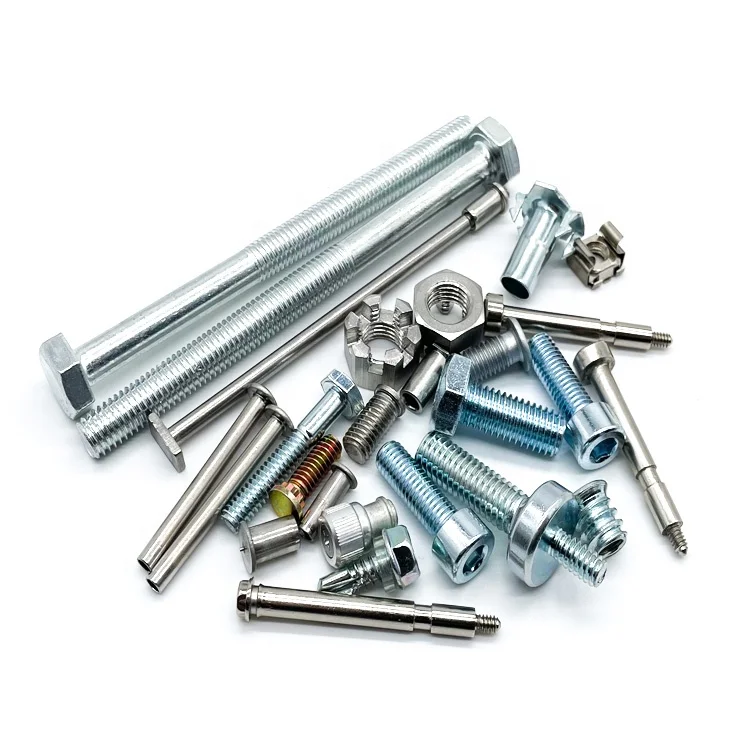 Professional Factory Custom Stainless Steel Aluminum Brass Hardware Fastener Non-standard Screws Customized Screws