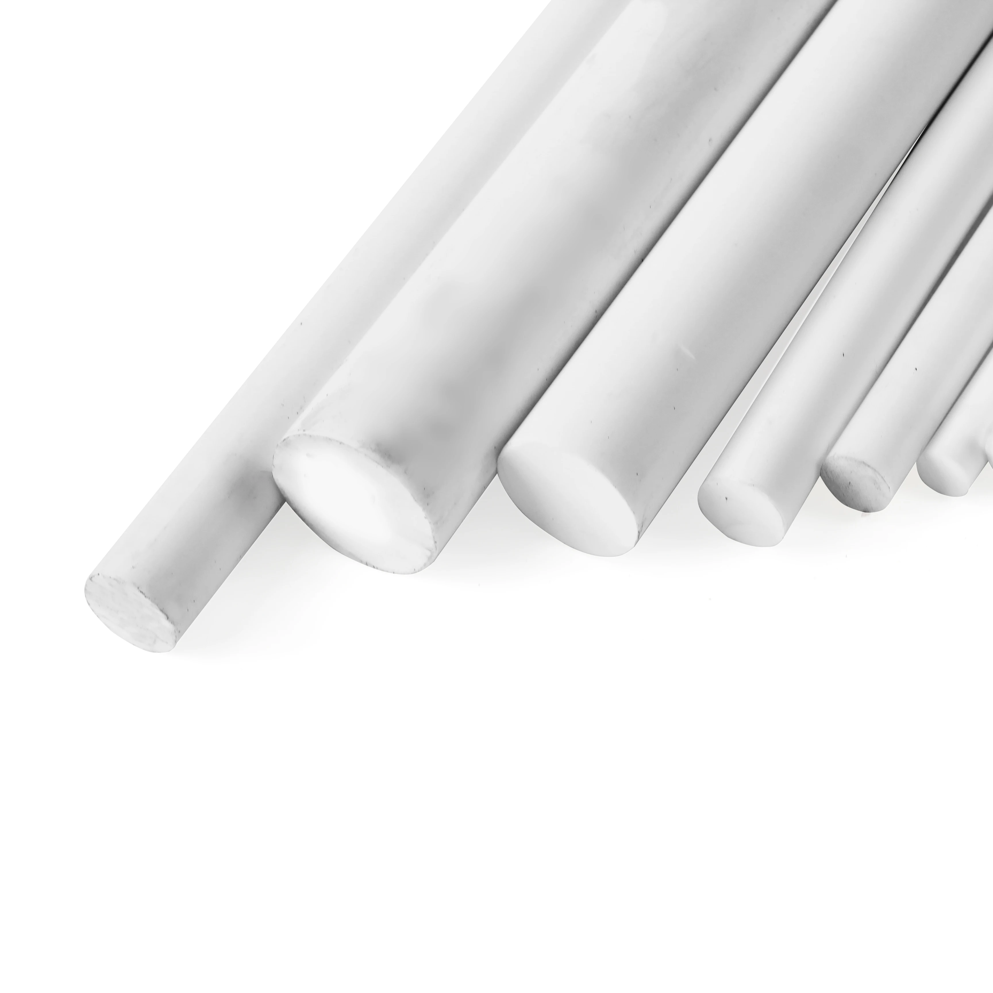 The factory wholesale  Round Bar Rod 100% Virgin PTFE White Moulding
