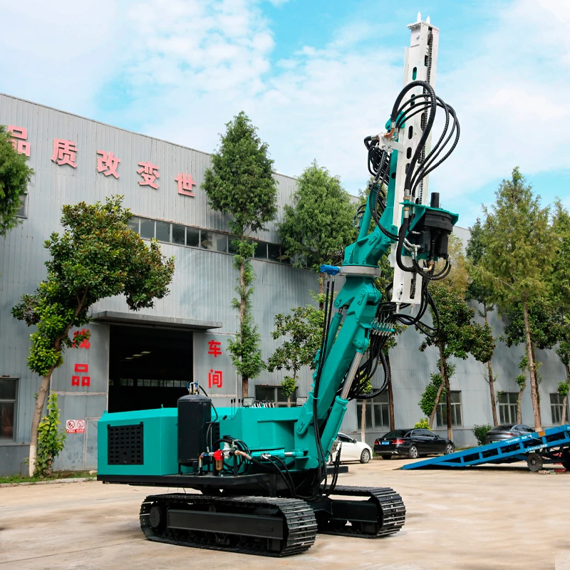 hongrun 360 degree tunnel drilling rig crawler hydraulic mining blasting drilling machine