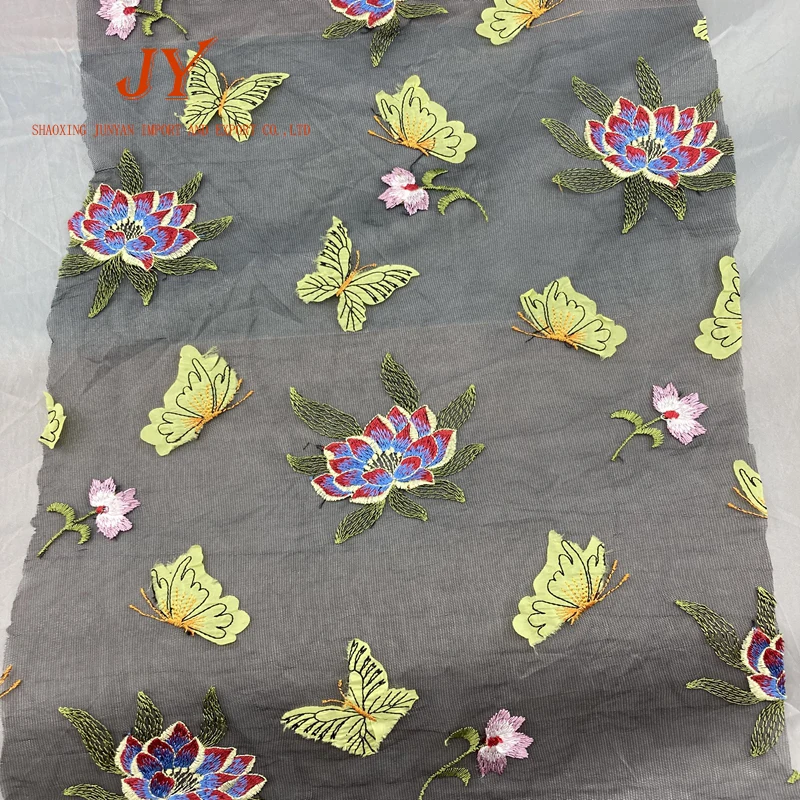 Оптовая продажа вышитая бордовая гипюровая Тюлевая кружевная нигерийская кружевная ткань для девочки