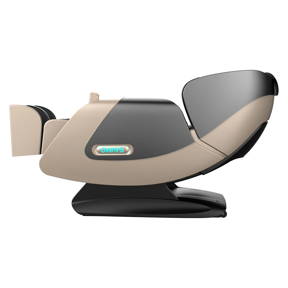 OWAYS massage chair with SL long track lumbar heat full body airbags compression therapy unique foot roller