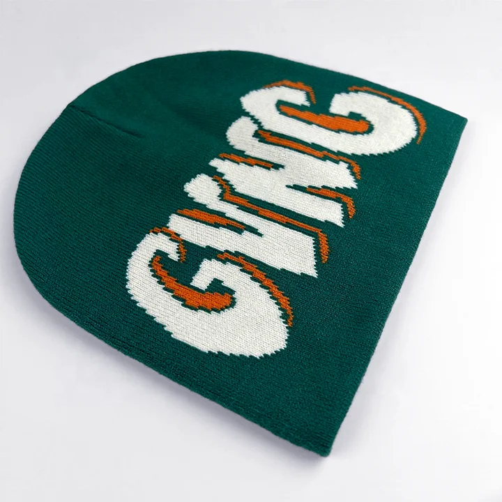 Wholesale High Quality 100% Cotton Knitted Winter Hats For Men Acrylic Custom Jacquard Beanies