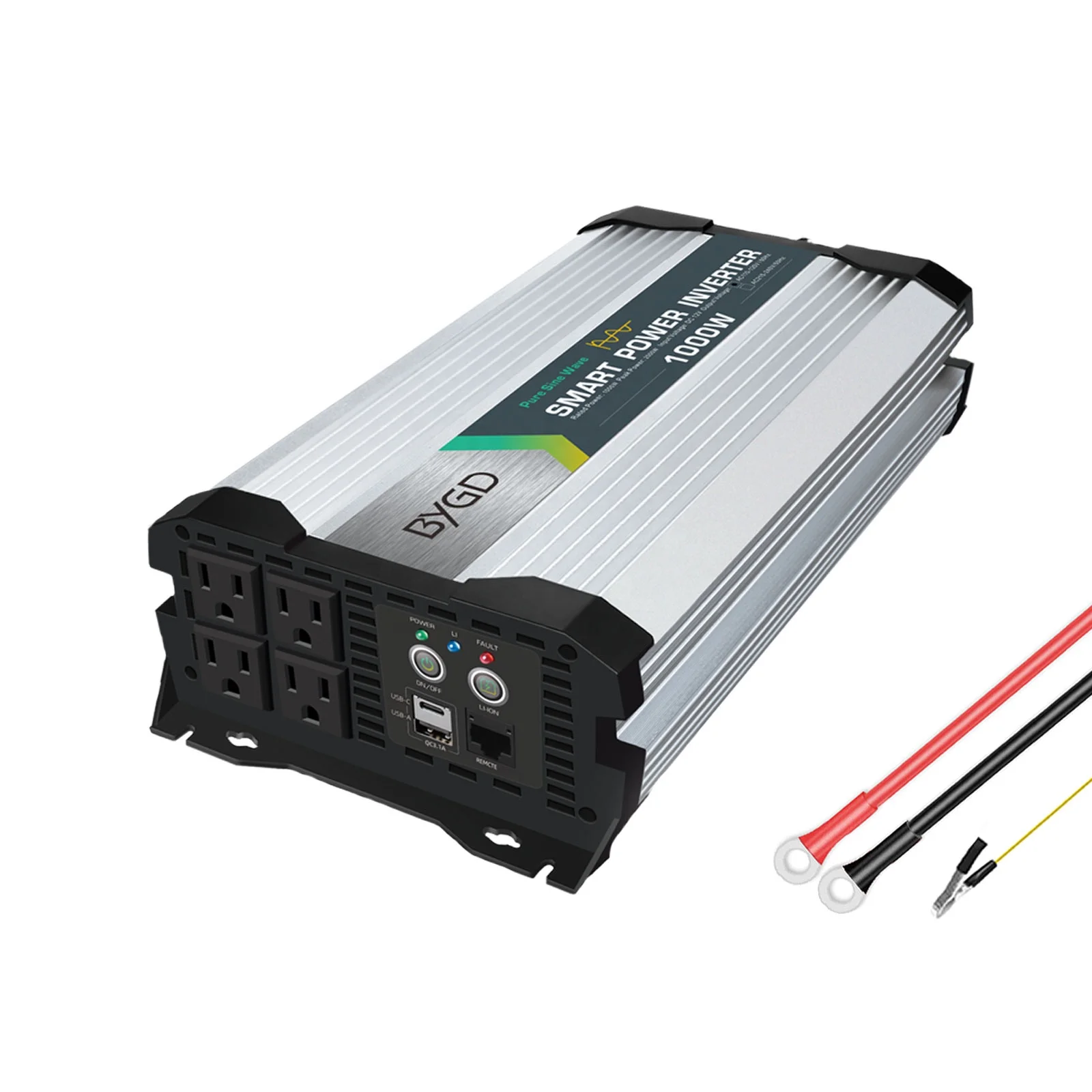 new DC 12V AC 110V230V 1K watt pure sine wave inverter Camping outdoors Off grid system Solar 1000W automobile power Inverter