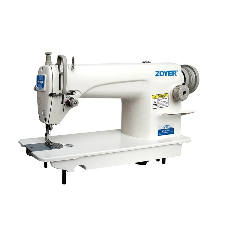 Hot Sale 8700 type ZOYER belt drive high speed flat-bed lockstitch industrial sewing machine apparel & textile machinery