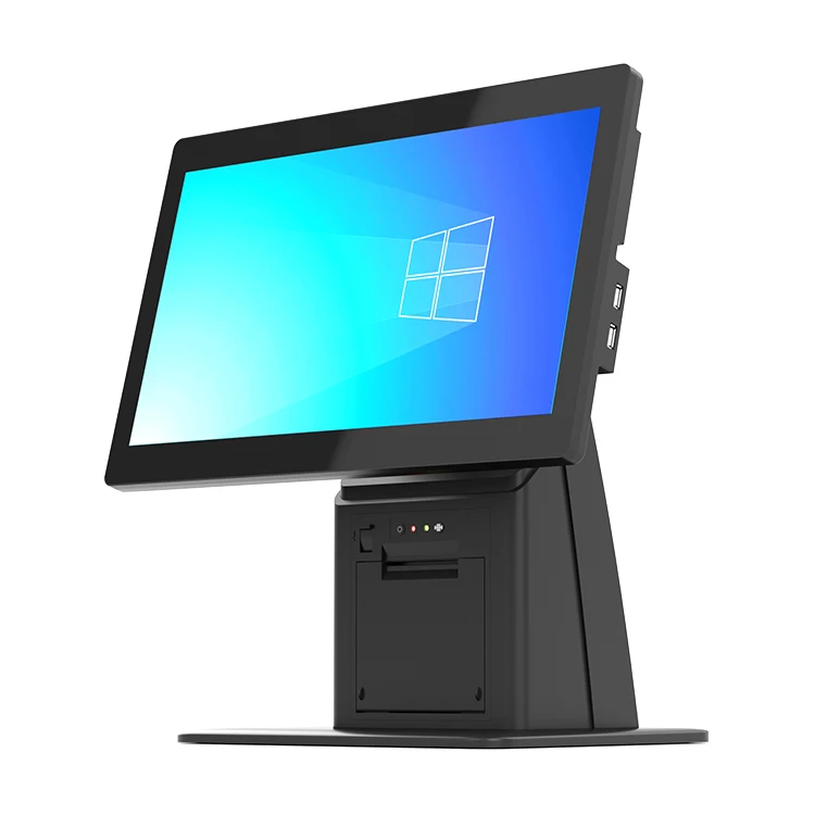 New Developed Single Touch Screen All in One Computers Offline Pos Machine Windows/Android Pos Terminal with Printer