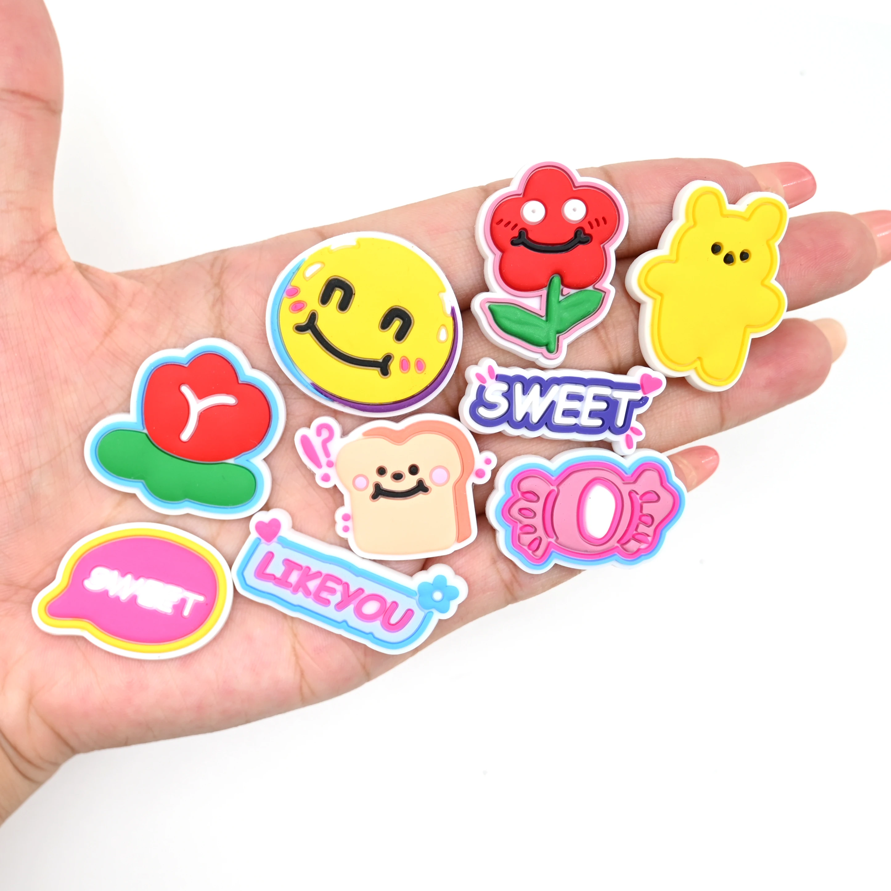 Best Selling Pvc Shoe Charms Colorful Fancy Style Shoe Accessories Top Manufacturer Of Accessories For Shoes And Clogs