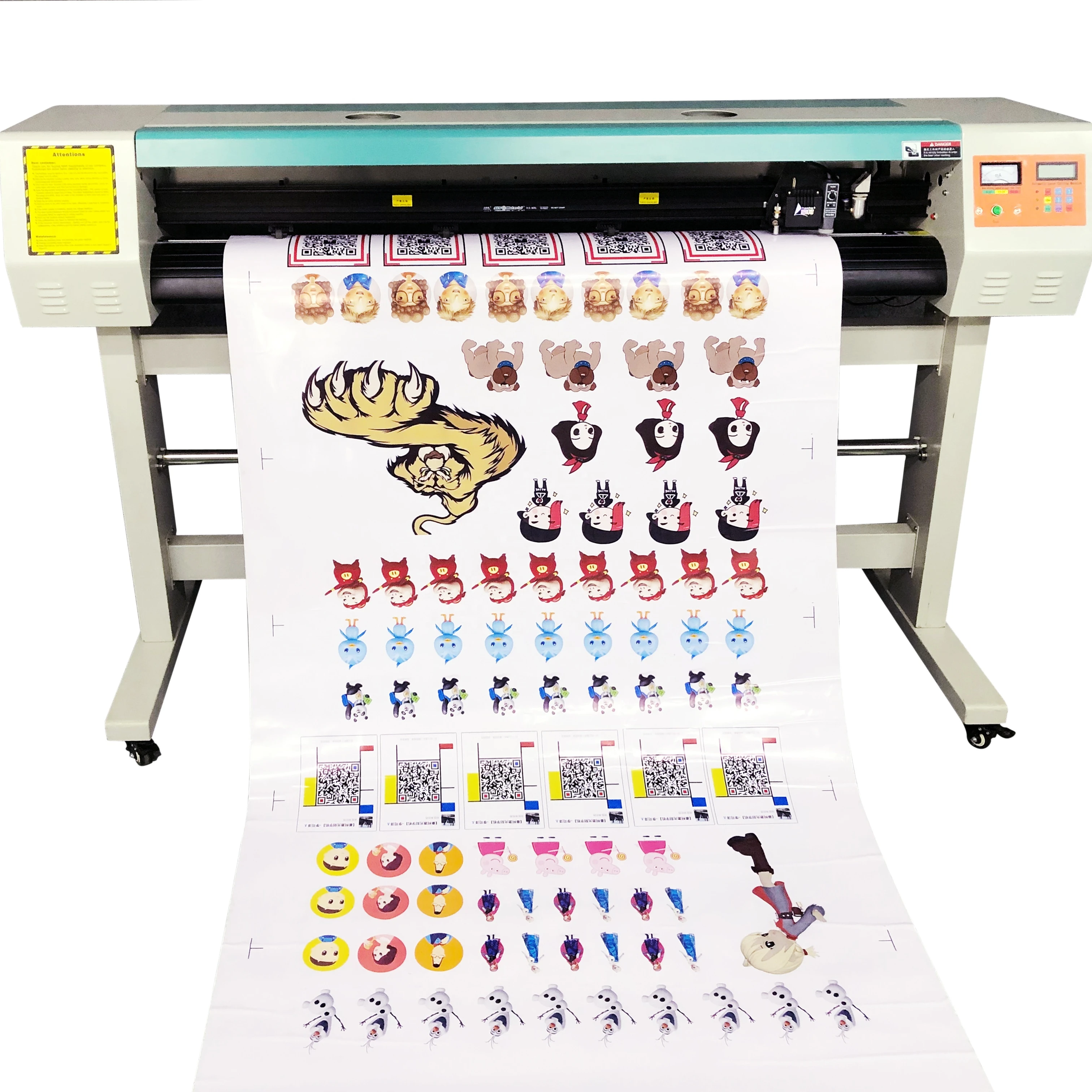 38inch /980mm Auto cutting contour laser cutting plotter with blade