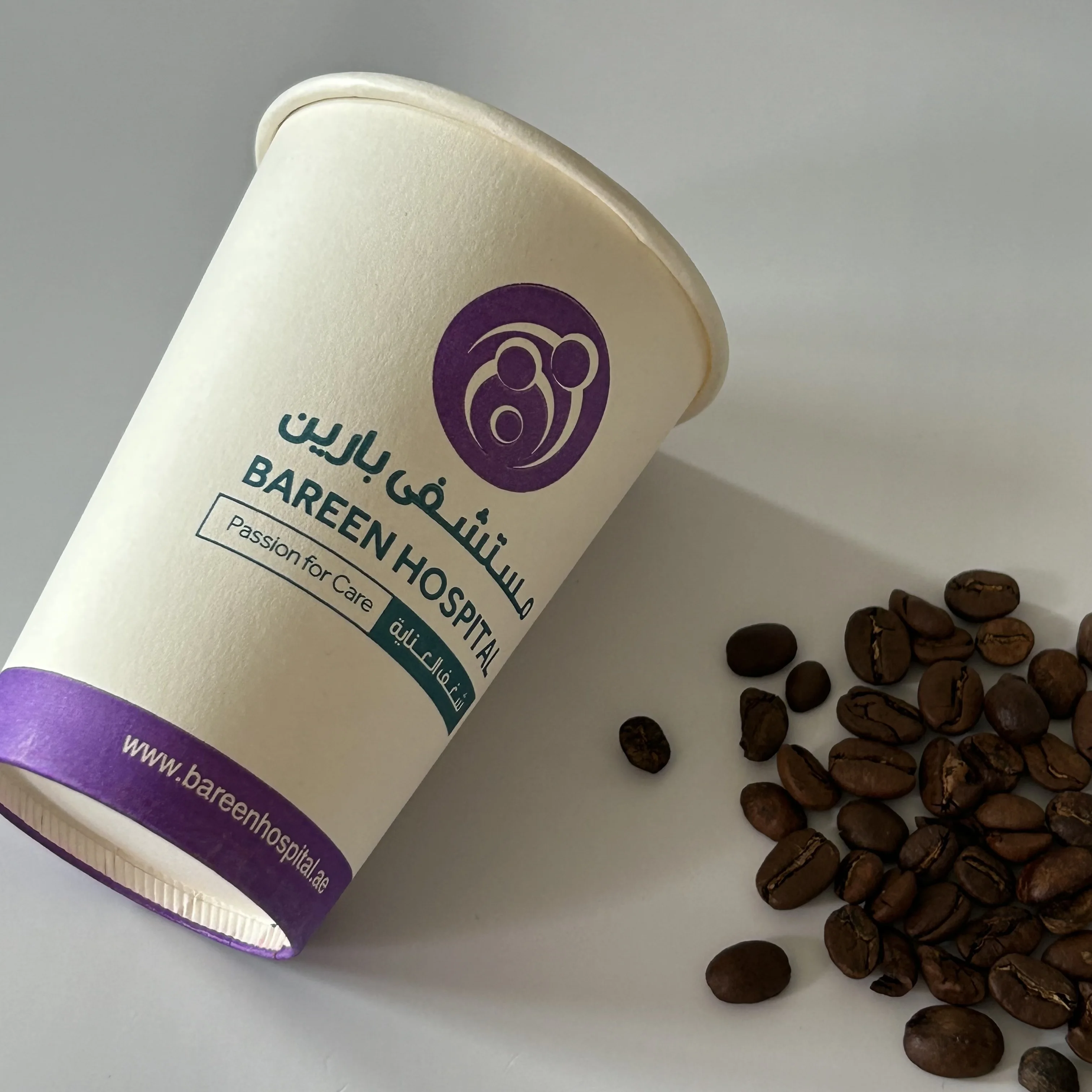 Custom Capacity  Single Wall Reusable 6 9 12 16 OZ Wood pulp Hot Milk Tea Coffee Paper cup