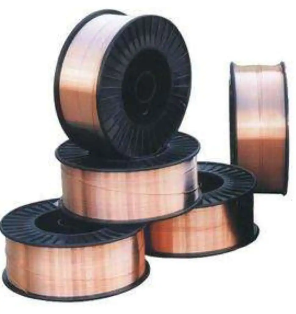 china wear resistant 0.6mm 0.8mm 1.0mm 1.2mm 1.6mm copper er70s6 tig wire manufacturer