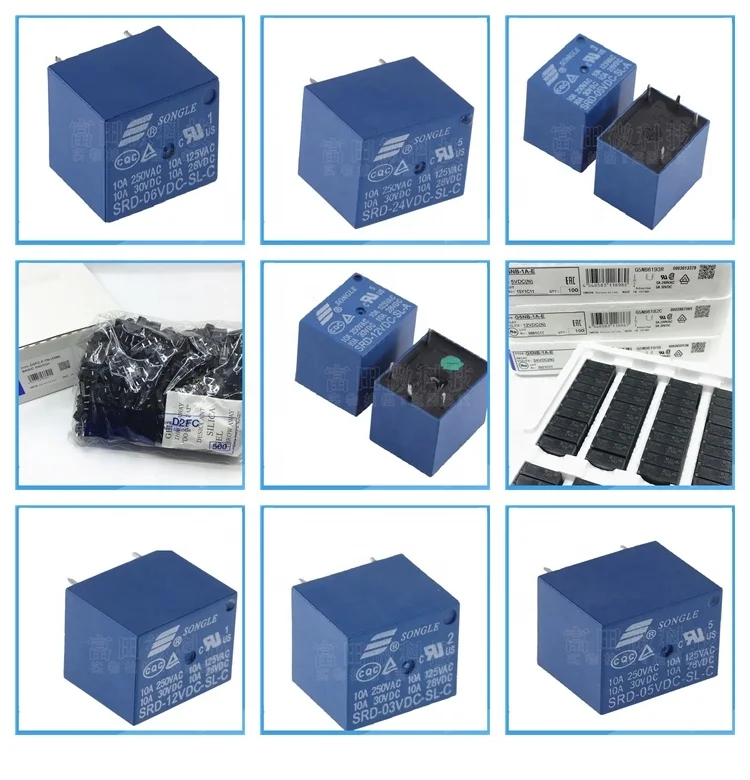 Mini Power Relay Relais New Original   Power Relay G5Q-14-1A4-05VDC 4PIN 10A 250VAC