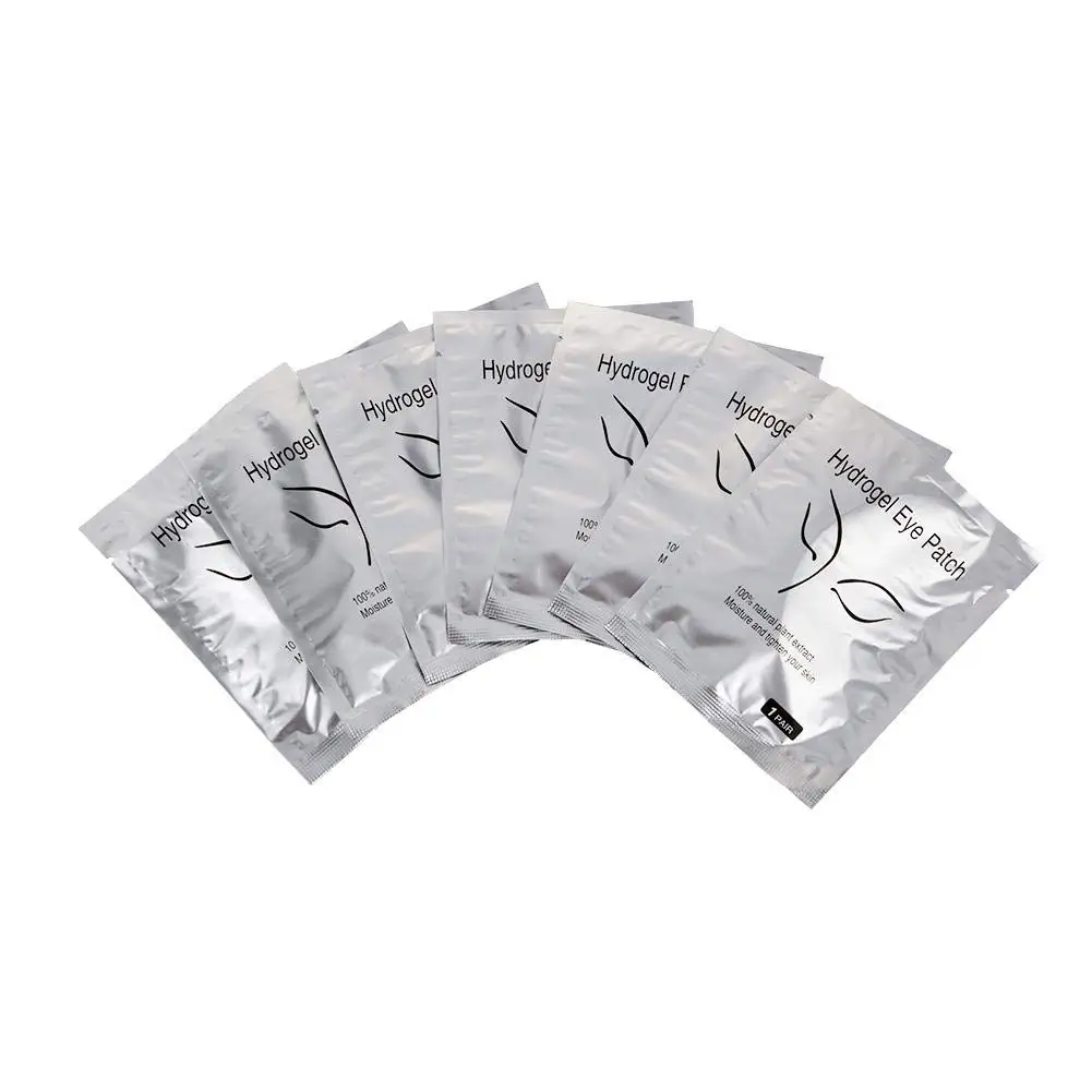 Одобренные MSDS натуральные травы гелевые безворсовые подушечки под глаза гидрогелевые подушечки под глаза для наращивания ресниц