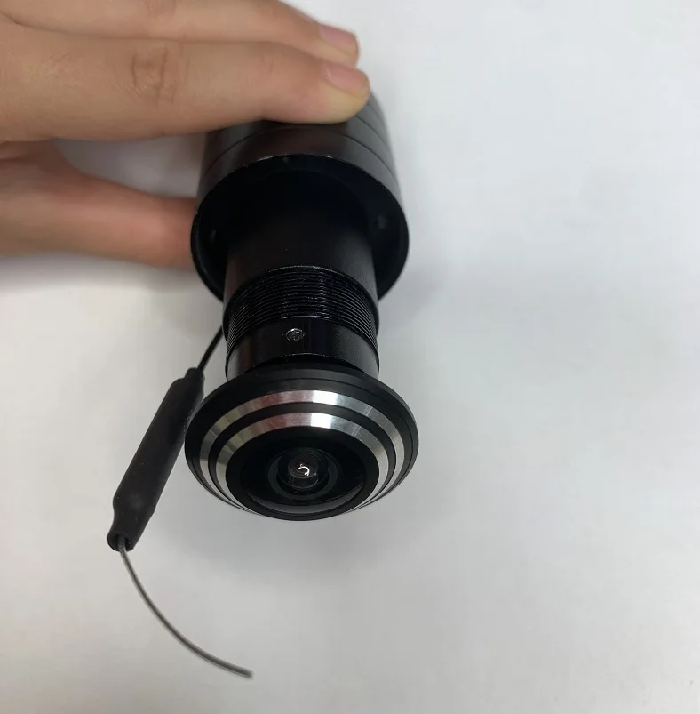 1080P Front door fisheye peephole camera remote control WIFI smart home motion detection P2P wireless access control camera