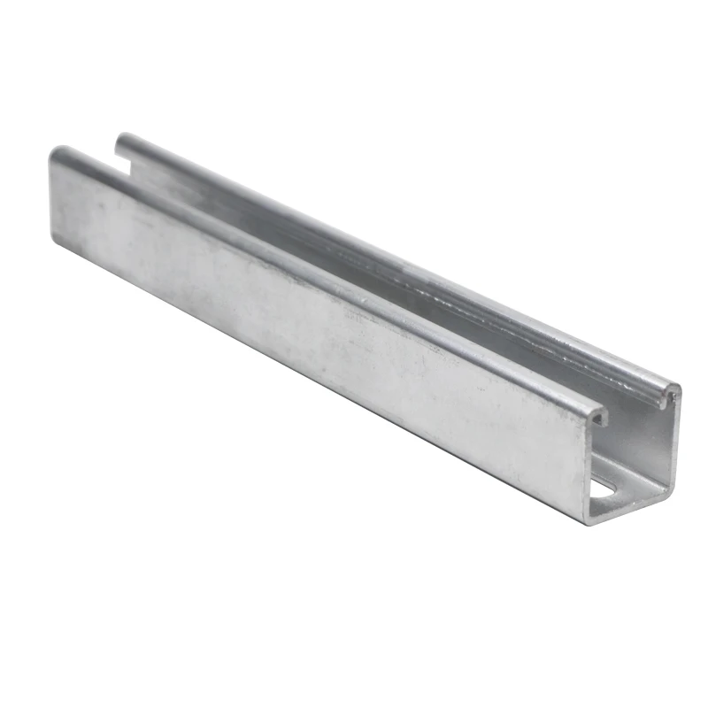 Hot sale High Quality slotted unistrut channel Profilel in Rails 41 x 41 41 x 21 HDG channel supplier