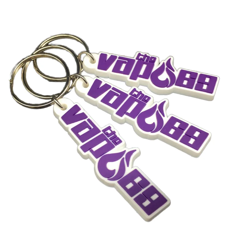 High Quality Custom Logo PVC Keychain Cheap Racing Sport Motorcycle 3D Rubber Keychains Promotional
