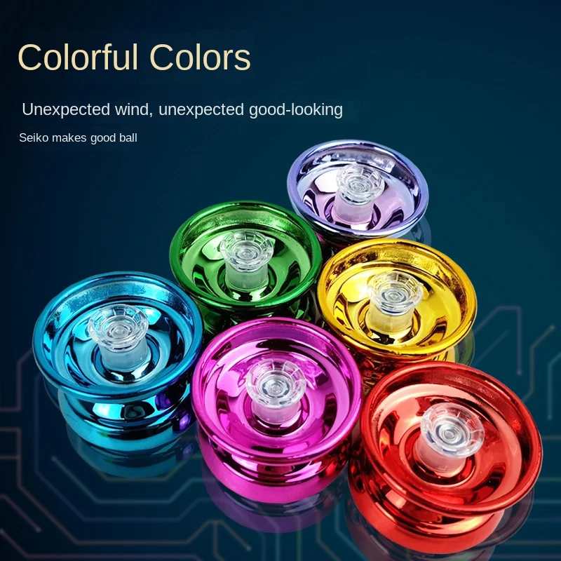2024 Factory Direct Sale High Quality Alloy Yo-yo Children Multi Color Yo-yo Ball Educational Toys For Adult Gift