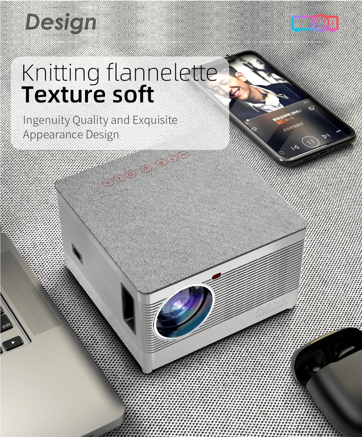 2023 Новые Смарт Android 9 0 Wi-Fi 3D фильмы видео в формате Full HD 1080P ЖК-проектор для домашнего кинотеатра 4K кино плеер LED маленький офисный проектор