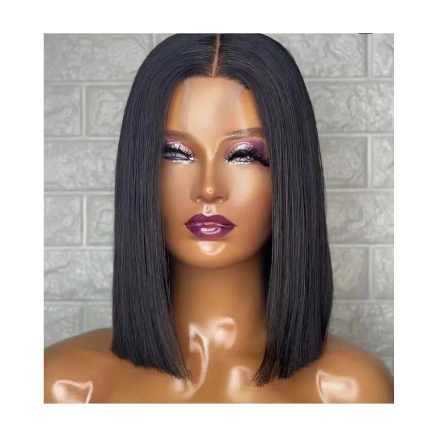 Brazilian bundle Extensions for Women synthetic human hair lace front wigs with highlights human hair peruvian