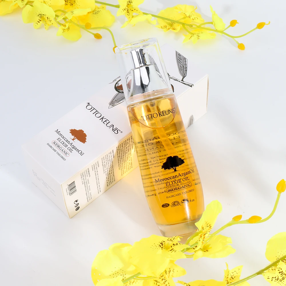 OEM Private Label Organic Strenthening Repair hair treatment Extract Argan oil Hair Oil