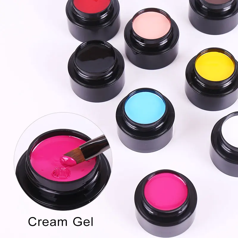 800 colors 5g Painting Gel Super Texture Creamy Thick Jelly Color Mud UV Gel Paste Soak Off UV LED Nails Gel Polish