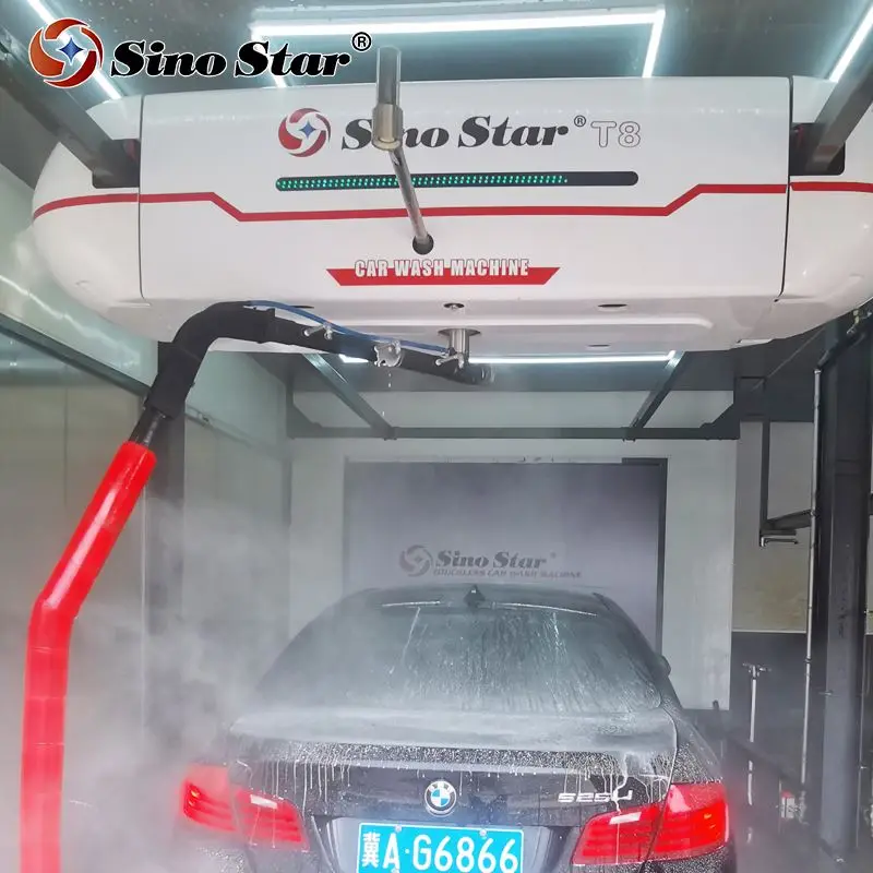 Sino star T8 автоматическая мойка шасси без щетки, Машина для мойки автомобиля exoport в Таиланд
