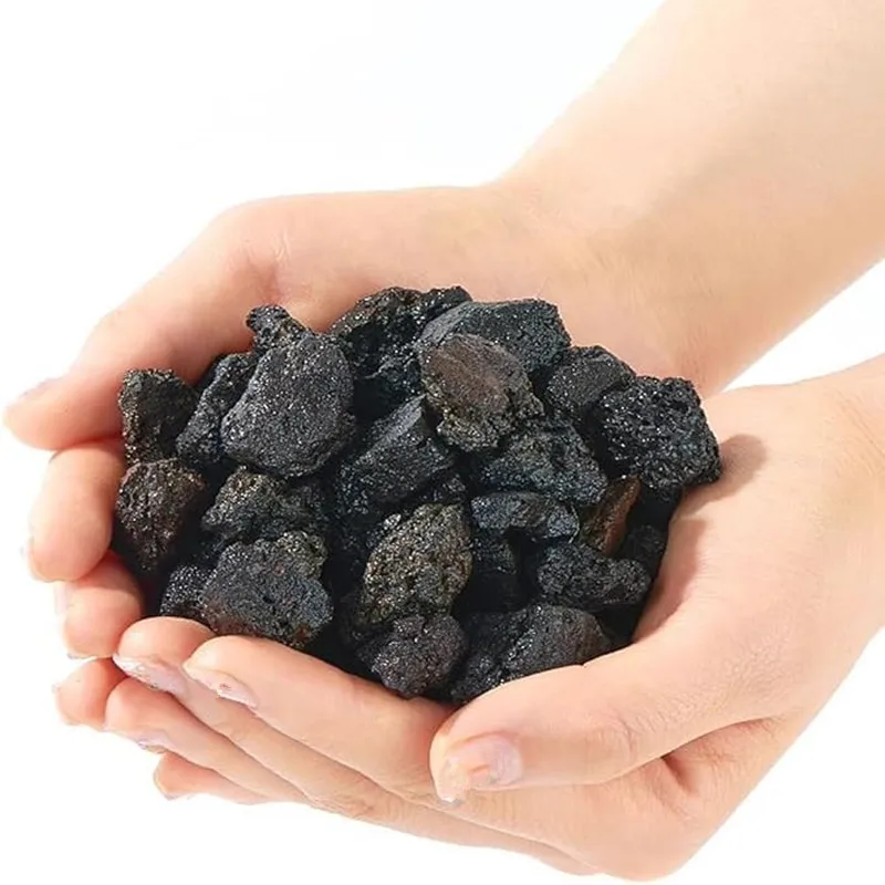 Aquarium organic fish pond filter media volcanic rock aquarium filter material molten rock marine decoration