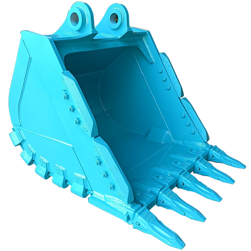 China Professional Equipment Wholesale Customized Digging Rock Type Buckets Excavator Heavy Duty Bucket For Komatsu
