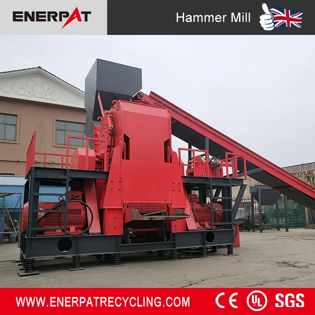 Aluminium UBC Hammer Mill recycling line with European Design