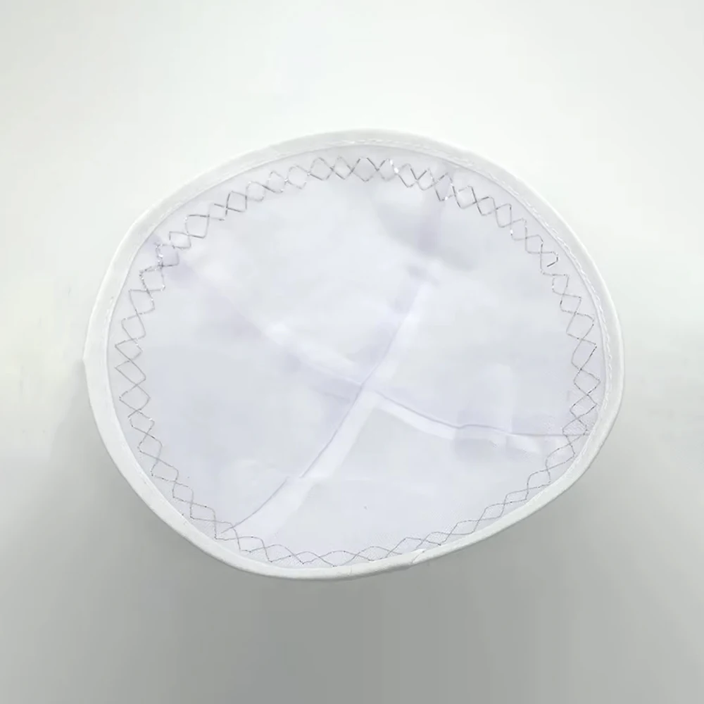 Custom Israel Jewish Hats for Men Yarmulke Hat Embroidery Satin Kippah Hat