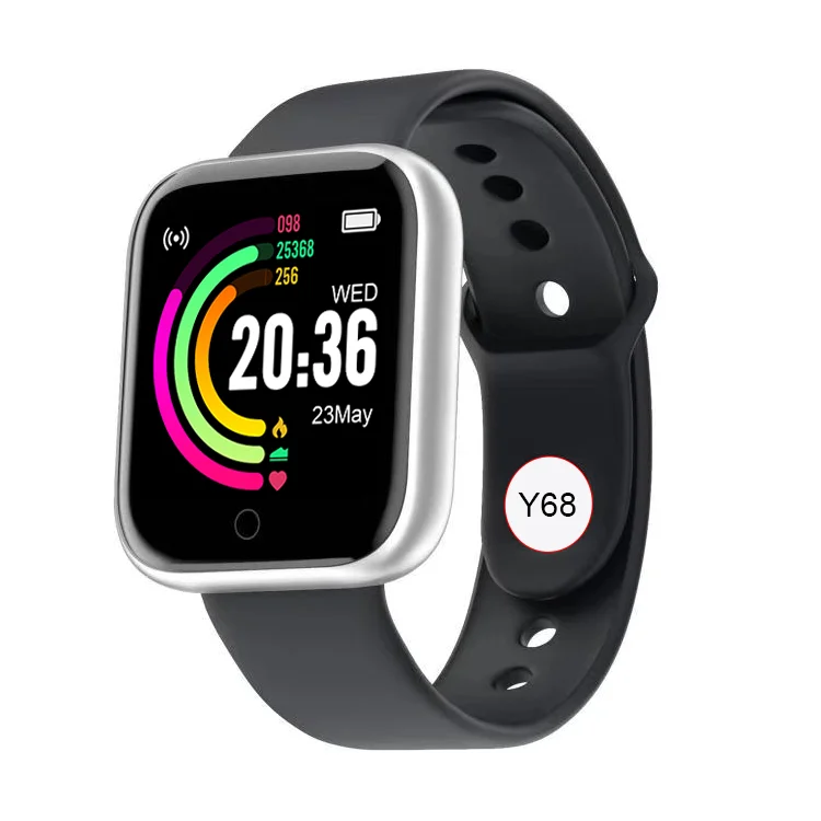 Смарт-часы Macarons D20 Y68 2021 горячая Распродажа Amazon Fitpro Reloj Inteligente