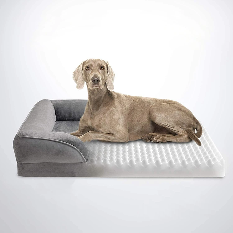 Wholesale Custom Luxury Warm Soft Plush Comfortable Pet Dog Bed for Sleeping Winter Pet Supplies