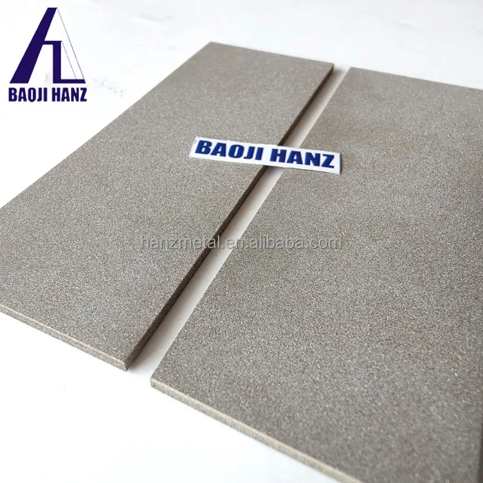 Porous titanium disk/plate/sheet sintered titanium disc used for removing water pollution