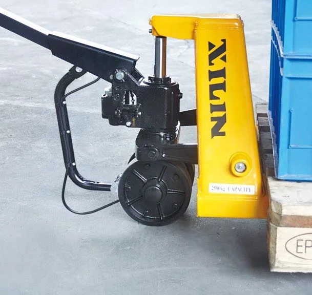 Xilin 90% Less Full Loading Pull Strength Than Normal Truck Mechanical Pallet Truck 2.5 ton Manual Hand Pallet Truck