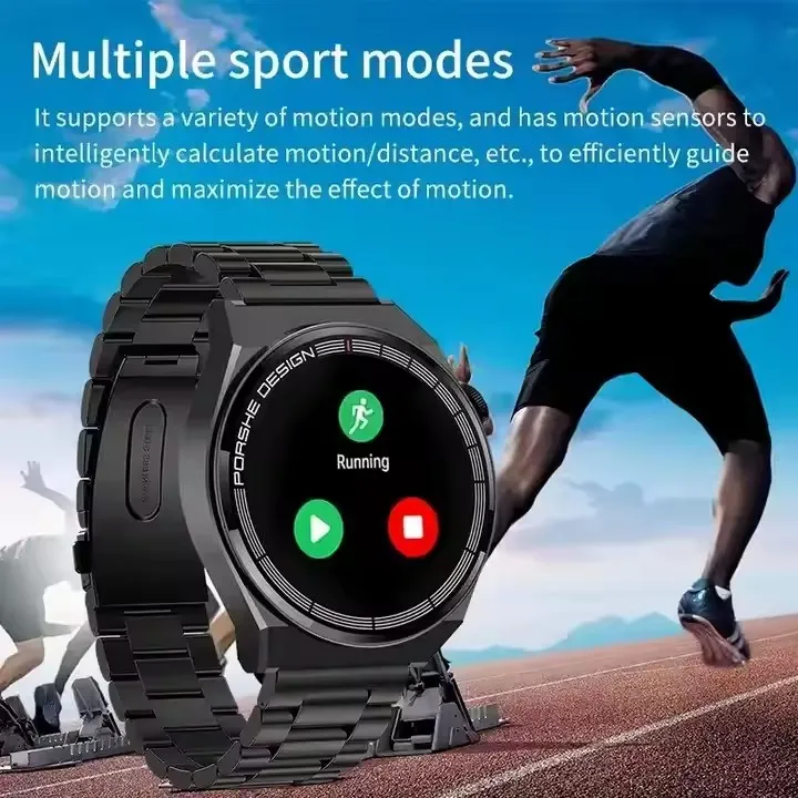 Lige BW0425 Smart Watch Men Calling Sports Fitness Tracker Heart Rate Monitor Multifunctional Reloj Smartwatch For Android IOS