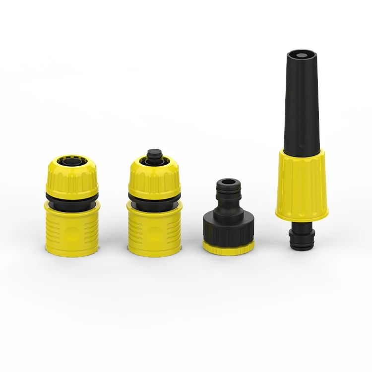 Efficient high pressure adjustable water spray gun plastic spray gun garden hose nozzle