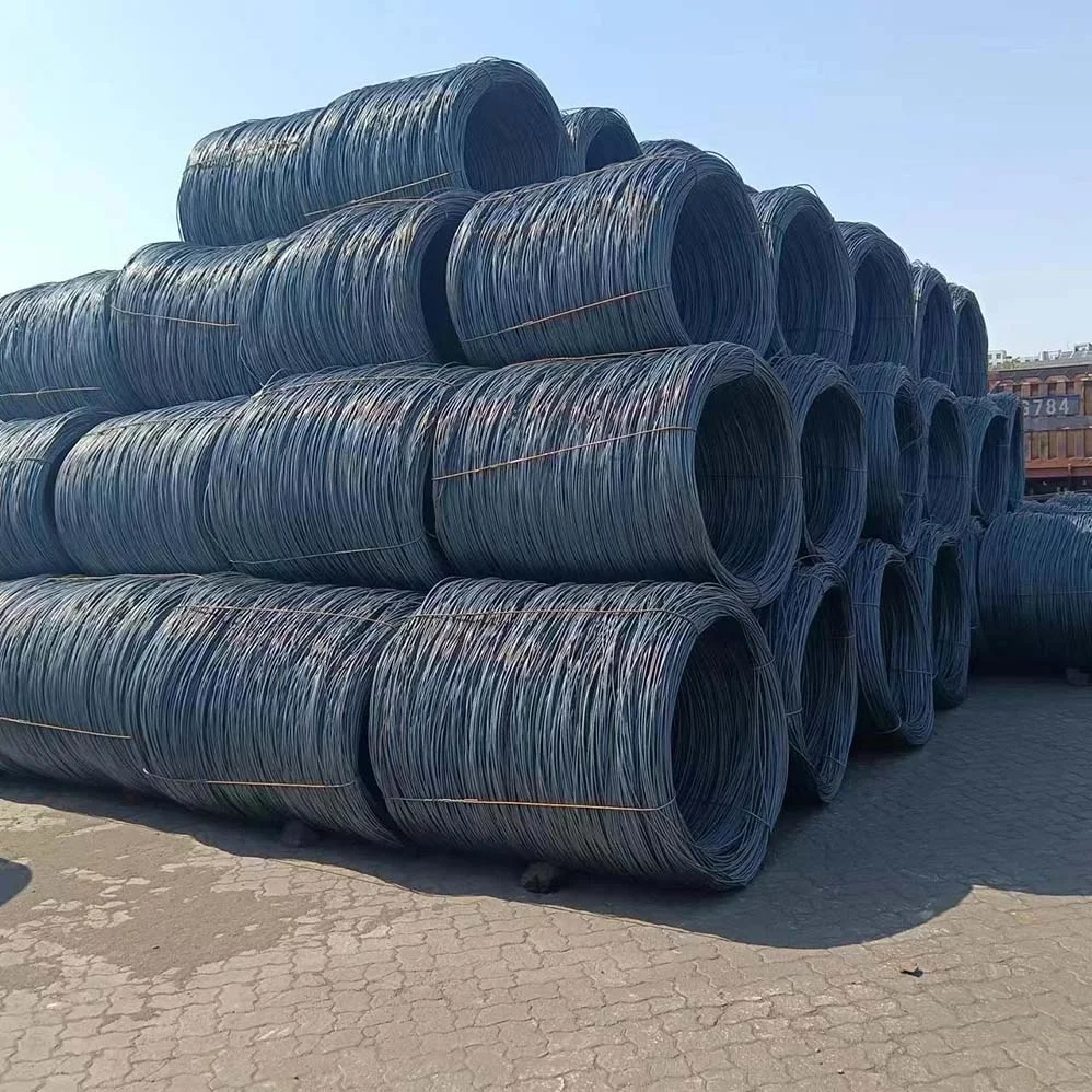 Steel Supplier ! Low Carbon Steel Wire Sae1006 1008 1018 / Hot Rolled Black Steel Wire Rod