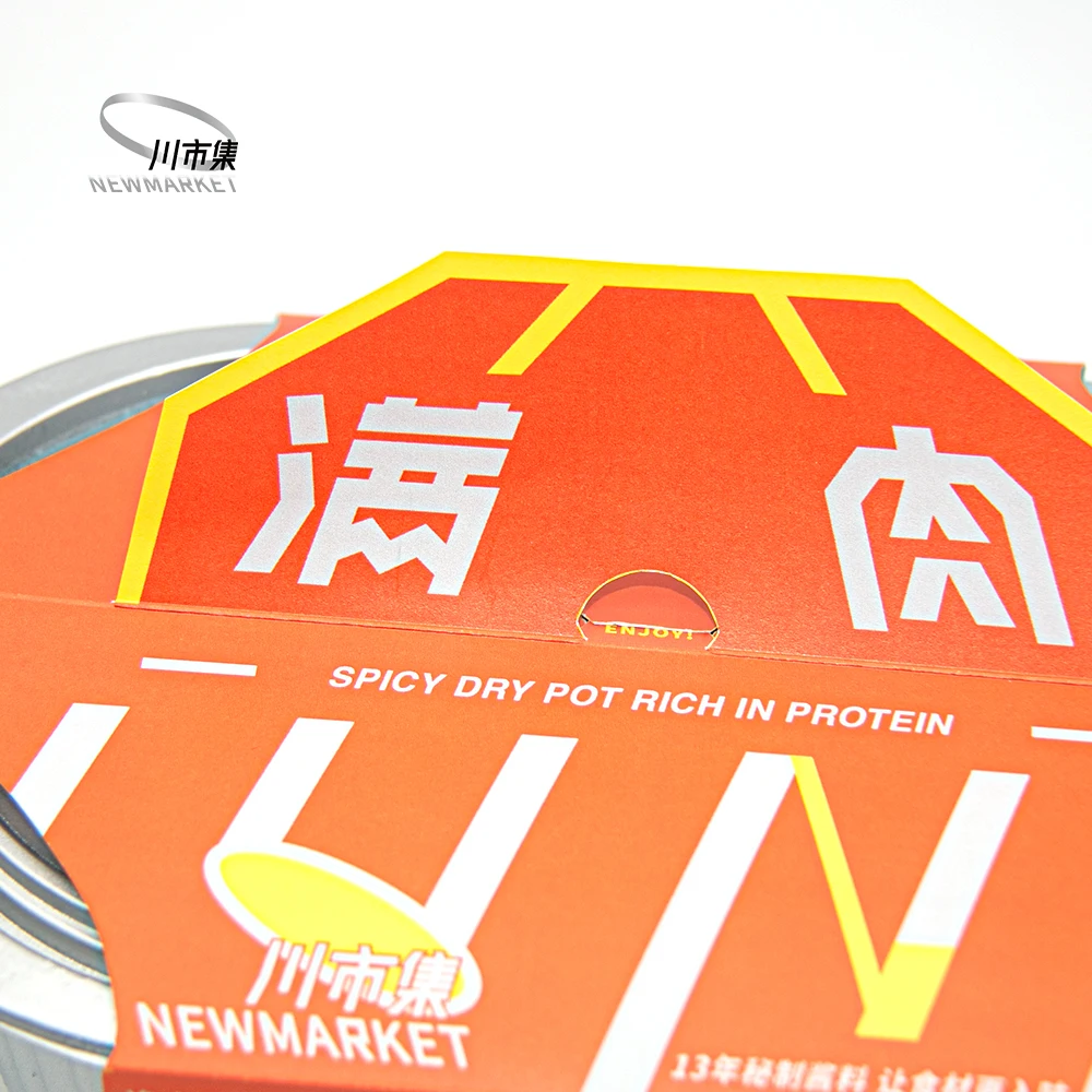 
The Latest Modern Design Safe Heating Spicy Dry Pot Rich in Meat Chinese Hotpot Rice 
