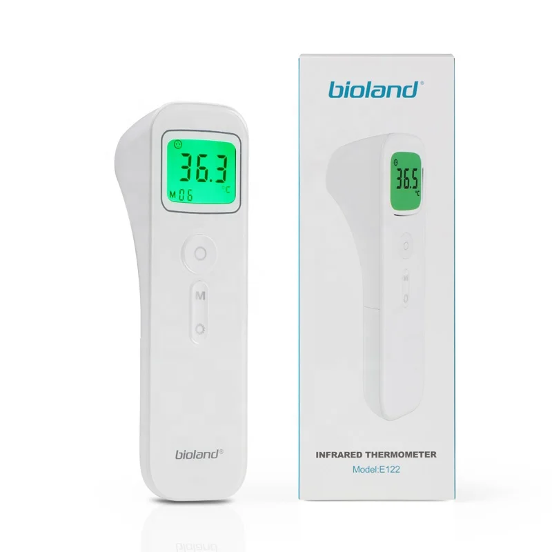 Non contact thermometer against delta virus Child temperature measurement Infrared Thermometer forehead and ear thermometer