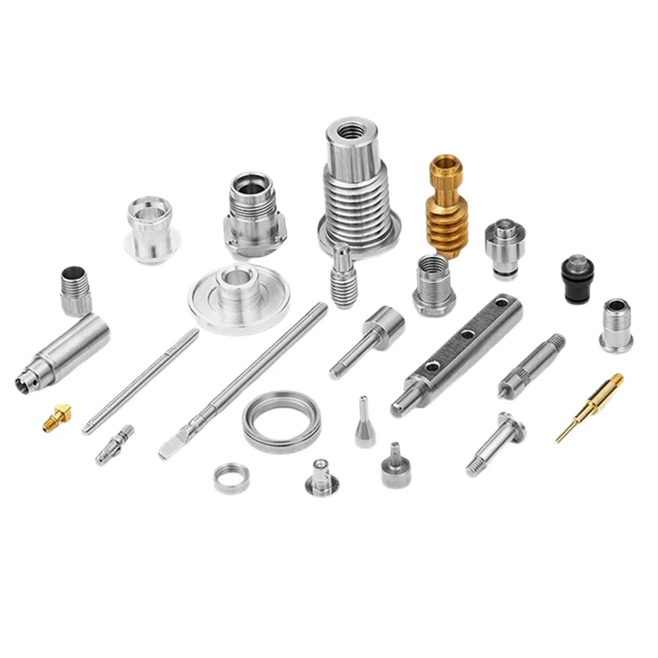 CNC Custom precision machining Aluminum Steel Copper Brass parts CNC turning engraving services factory price