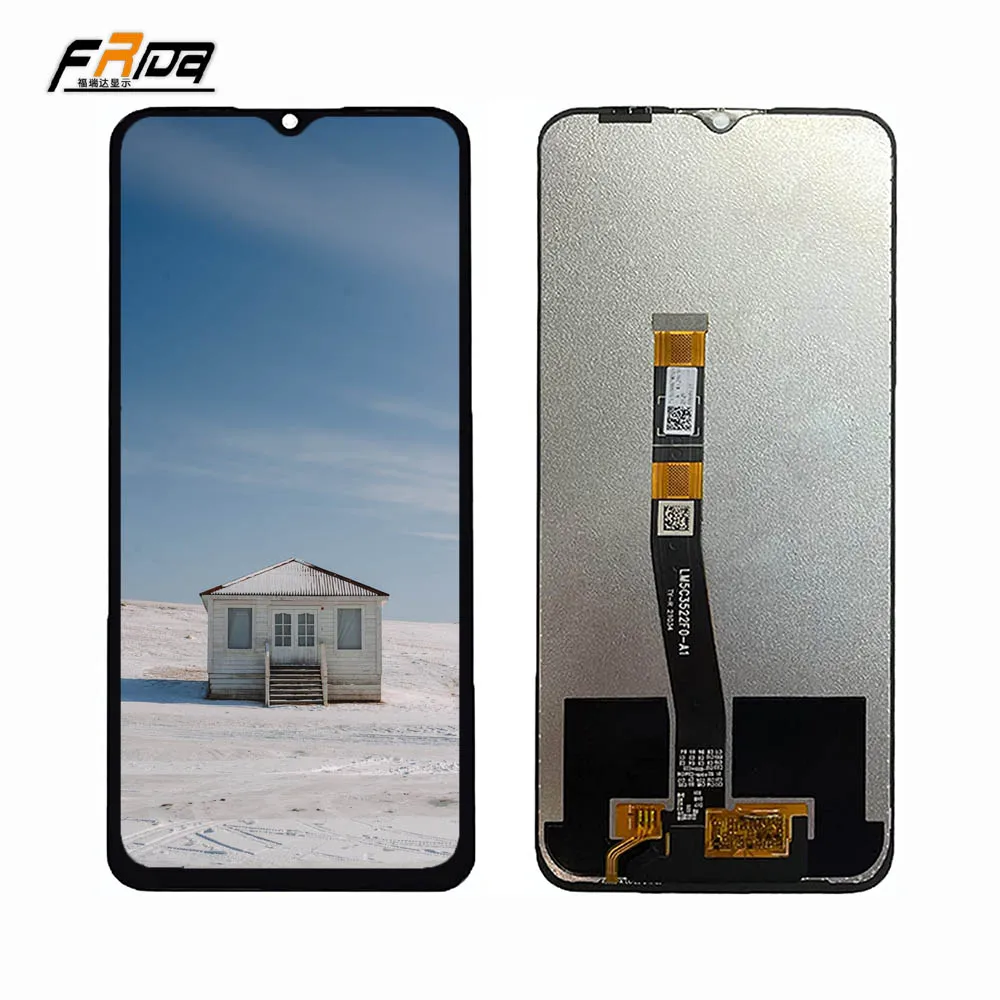 Wholesales Galaxy A22 6.6 inches mobile phone LCD display touch screen assembly replacement OEM support for Samsung A22