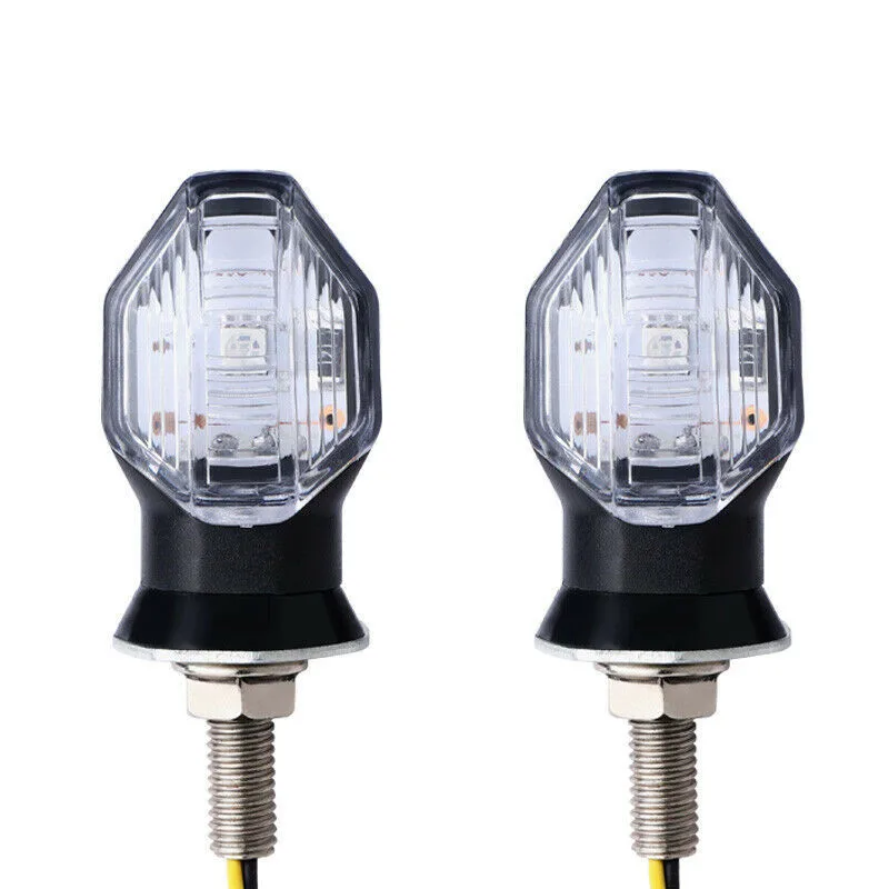 12V super bright 1 led mini side marker amber light motorcycle blinker could used for honda