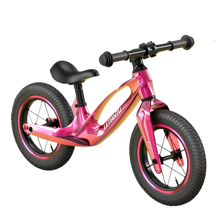 Kids Bike Balance Bicycle Children Bikes Light Weight Magnesium Logo Popular Aluminum Alloy Customized High Quality 12inch 50kg