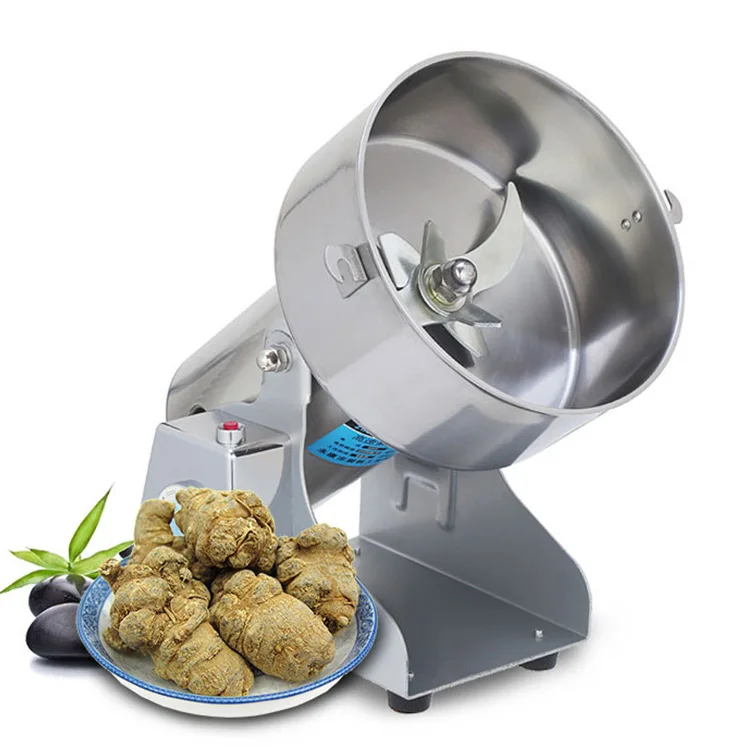2000g masala rice soybean nuts cocoa espresso sugar spices mixing machine manual wet grain pulverizer spice grinder