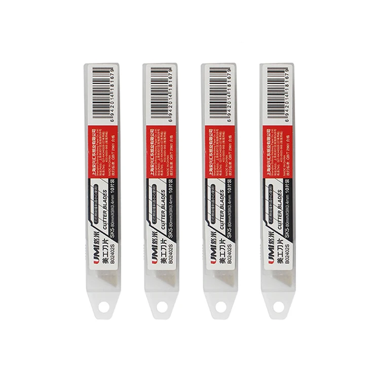 Hot style high quality  utility cutter knife refill blades wallpaper utility knife cutter blade