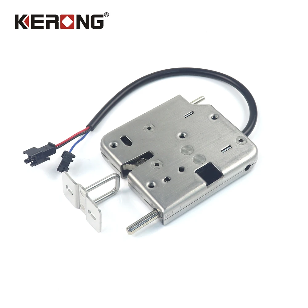 KERONG Vending Machines Lock 430 Stainless Steel Delivery Parcel Locker 12V 24V Electronic Rotary Latch