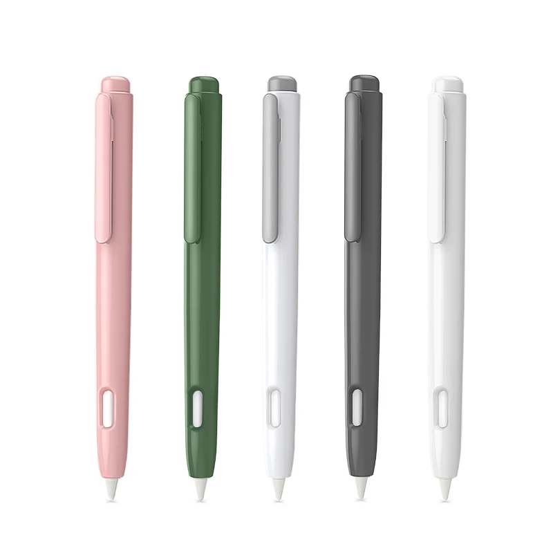 2021 Pencil Holder Case Fit for Apple Pencil 2nd Generation Anti-Scratch Retractable Protective Pencil Case for iPad Air 4 2020