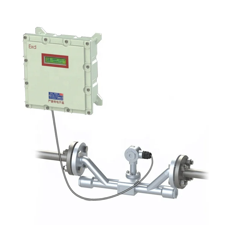 Multiple types customizable LCD display portable Water Argon Ultrasonic Flowmeter Oct Pulse Output Diesel Flowmeter