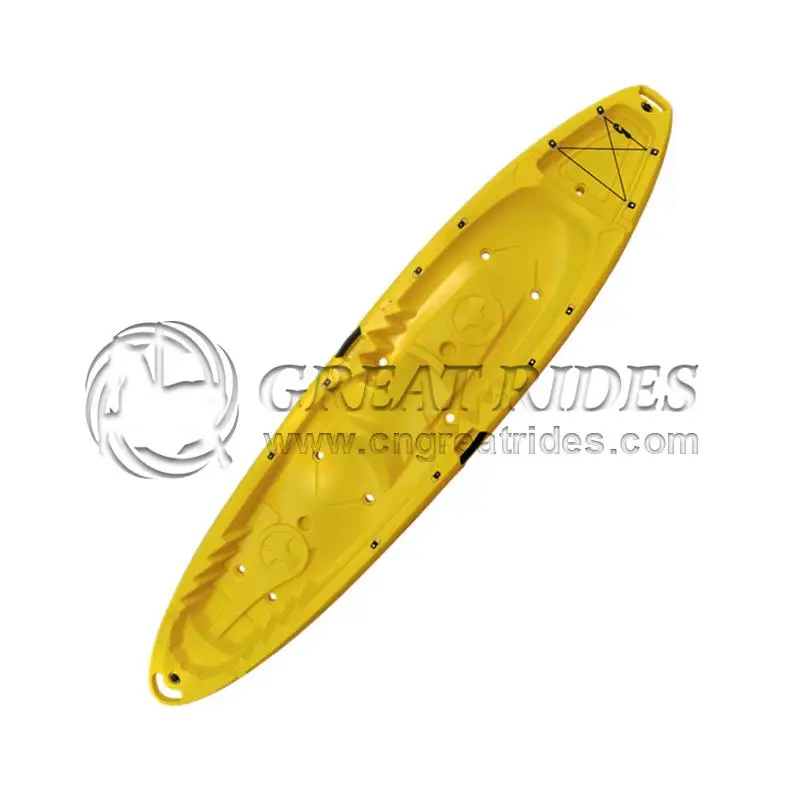 Factory Direct High Quality Plastic Canoes Touring 2 Person Canoe With Accessories