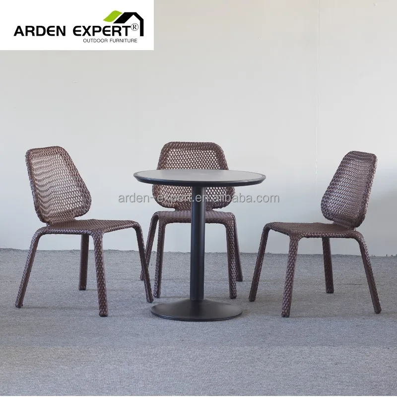 Resort Beach Aluminum Wicker Leisure Chair  Modern Stylish All Weather